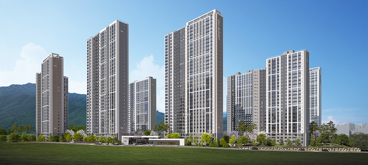 호반써밋 경산 상방공원 1BL 